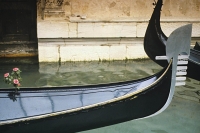 Venice. Gondola Hearse